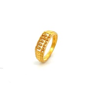 POH KONG 916/22K Gold Fortune Abacus Ring