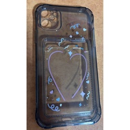 iPhone 11 Case Clear Color Can Hold A Picture On The Back Of The Second Hand