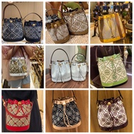 [美國代購Tory Burch]100%REAL & Authentic TB T Monogram 專櫃新款 水桶包 帆布 真皮斜揹包 手提包 🎁附原裝購買單據、原裝配件 吊牌 防塵袋、手提袋 送禮