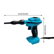【COLORFUL】Multi Purpose Cordless Dust Blower with Inflator and Powerful Suction Capability