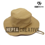 [HEPTA CREATIVE] JUNGLE MOUNTAIN HAT BUCKET HAT ADVENTURE HAT HIKING CAMPING HAT