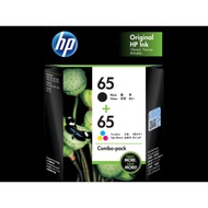 (Ready Stock)HP 65 COMBO Original Ink [Blk + CLR] (Blk + Blk)