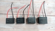 คาปาซิเตอร์ พัดลม C พัดลม แค๊ปพัดลมCBB61 Capacitor 1.5uF - 2.5uF / 450VAC แบบสาย