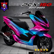 Pay On The Spot - Decal PCX 150 Sticker Decal PCX 150-2017 2020 Sticker Honda PCX 150 Fullbody