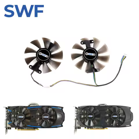 GA91S2H GTX 1060 P106 Cooling Fan For KFA2 GALAX GeForce GTX 1060 EXOC 6GB 3GB Graphics Cards Cooler