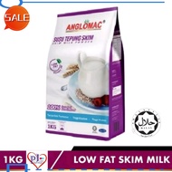 Good ✴ANGLOMAC Low Fat Skim Milk 1KG Susu Tepung Skim Rendah Lemak (Exp  022025) Halal100 New Zealan