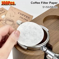 NONEDYODYE9I 100Pcs Water Filter Papers, Disposable Universal Coffee Filter Paper, Durable Round 51/