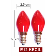 MERAH Light Bulb Red E12 Bulb