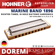 Hohner Marine Band Series 1896 10-Hole Diatonic Harmonica