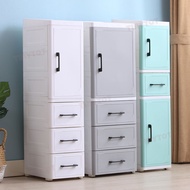 Sewing Storage Cabinet Plastic Storage Drawer Open Door Kitchen Drawer Cabinet Bathroom Storage Draw