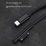 [Z&P-t] New USB Type-C Power Supply for Surface Pro 7 3 4 5 6 15V 3A PD Tablet Charger Adapter Cable