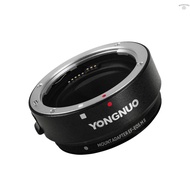 ღYONGNUO EF-EOSM II Lens Adapter Auto Focus Camera Mount Ring Electronic Aperture Control Waterproof Compatible with Canon EF Lens to Canon EOS M2/M3/M5/M6/M10/M50/M100/M20 Ca