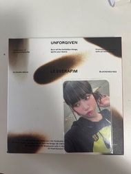Lesserafim chaewon 小卡 /UNFORGIVEN ALBUM