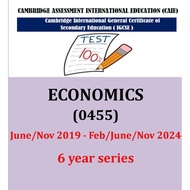 Igcse Past Year Papers Economics 0455 (PAPER 1 & 2)