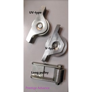 [Clear Stock] Gate Accessories/Sliding Gate Roller # Stainless Steel Pulley Roller with V-type / UV-type /long pulley