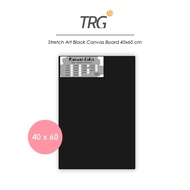 TRG - Black Canvas Painting 40 X 60 cm TRG - Black Canvas Board 40X60