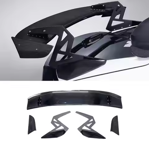 Carbon Fiber Automotive 3D Style New Carbon Fiber Rear Wing Spoiler for 2018-2021 Honda Civic Type-R