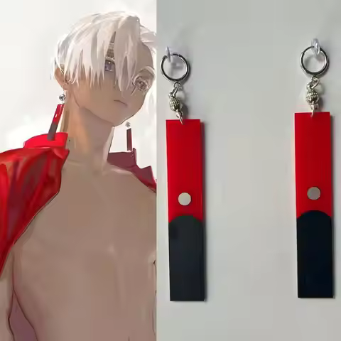Tokyo Izana Kurokawa Cosplay Earrings Ear Clip Pendant Halloween Costume Accessory Prop