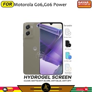 LAYAR Motorola G06 G06 Power Full Screen Hydrogel Anti-Scratch