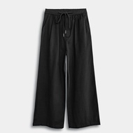HI STYLE - Women Wide Leg Long Pants - Black - FVG510577 / Seluar Panjang Kaki Lebar Perempuan - Hit