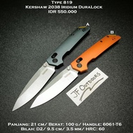 EDC OUTDOOR KERSHAW IRIDIUM 2038 DURALOCK SYSTEM-HikeZone