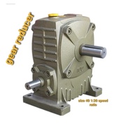WPA-A Speed Reducer Gearbox Electric Motor Gear Reducer Worm Gear reducer Speed ratio 1:30 Speed rat
