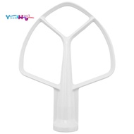 K5AB K5SS Kitchen Mixer Aid Coated Flat Beater, Replacement for KitchenAid Mixer W10807813,9707670 A