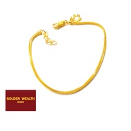 💯916 Solid Gold Pandora  Bracelet Gelang Tangan Padu Emas 916黄金潘多拉手链