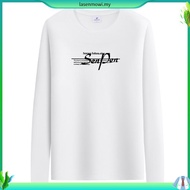 Toms Girl Women Long Sleeve Oversize Cut Slogan T-shirt 100% Cotton G61-550