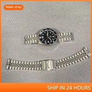 For Casio MDV-106 MDV-106B Silver 316L Steel Solid endlink Jubilee MDV Bracelet watch band Strap 22MM
