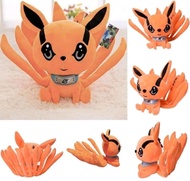 Boneka desain naruto kurama ninetails ibi ukuran 25cm