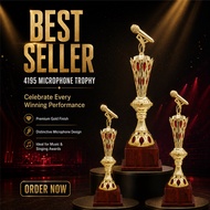 PT4195 New Generation Trophy (Microphone Trophy) | PT4195 Piala Generasi Baharu (Trofi Mikrofon)
