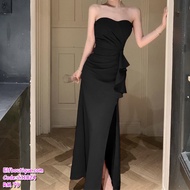 READY STOCK Woman Elegant Sleeveless Dinner Gown Maxi Dress 231024