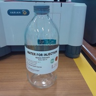 botol aquabidest 500 ml preloved
