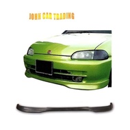 Ready Stock Honda Civic 1992' EG9 EG8 SR4 Pu Type R Front Skirt Bodykit Skirt Depan Front Lip Pu Mat