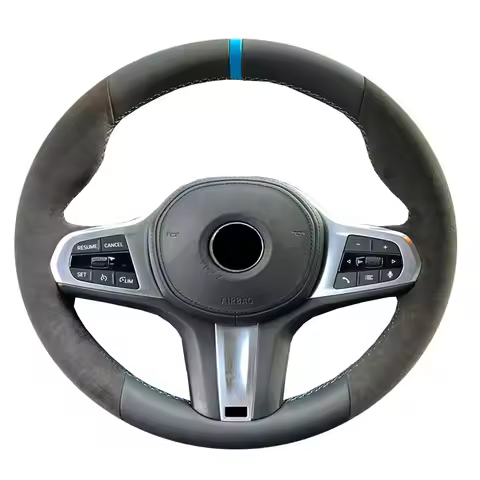 For BMW M Sport G30 G02 X5 F40 F41 g82 M4 Custom Made Auto Steering Wheel Cover Origianl Model 1:1 M