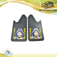 แผ่นยางบังโคลน  บังโคลน  ยางบังโคลน  กระบะ ลาย  SAFETY FIRST V.1   1 ชุด 2 ชิ้น ใส่ได้ทั้งด้านหน้าแล