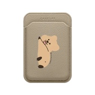 เคสพาวเวอร์พัพเกิร์ล X ของแท้พร้อมเคสใส่บัตรหนังแบบกระเป๋าสตางค์ตั้งได้ Magsafe กระเป๋าเก็บบัตรโทรศั