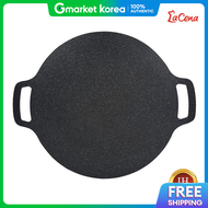 Rachena Ih Induction Camping Griddle Pan Deep Type 38cm Cast Iron Hot Pot Griddle