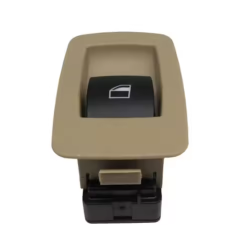 For BMW E60 520I 523I 525I 530I New Power Beige & Black Window Lifer Switch Button 61316951956 4 PIN