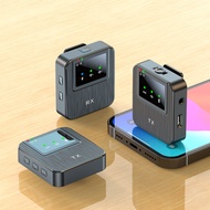 wireless mic wireless microphone mic amgrass One for Two Noise Reduction Wireless Lavalier Microphon