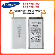 แบตเตอรี่แท้ Samsung Galaxy Note 9 SM-N9600 N960F N960U N960N N960W EB-BN965ABU EB-BN965ABE 4000MAh