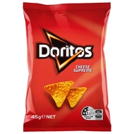Doritos Corn Chips Cheese Supreme 45g Party Snack