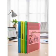 Combo of 5 A4 size thick spines, random color, code Q311.