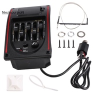 5-Band Tone Controls EQ Equalizer Tuner PS-500 5-Band Acoustic Guitar EQ Preamp Equalizer Pickup Aco