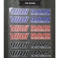 🔥Ready Stock🔥Rim Sticker Rays Volk Racing TE37 wira waja myvi alza vios city saga bezza almera kanci