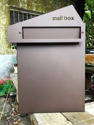 銳利式幾何風格　不鏽鋼崁入式信箱　埋入式坎入式嵌入式信箱