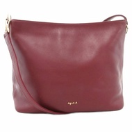 Agnes B(แอกเนส บี) Shoulder Bag Purse leather Direct from Japan Secondhand