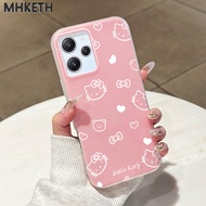 MHKETH Case For Xiaomi Redmi 12 4G 12 5G Note 12R 5G POCO M6 Pro 5G Cute Style Mobile Phone Girls