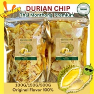Thai Durian Chips Premium Made from 100% Durian Monthong Original Flavor